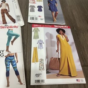 Sewing Patterns & Templates Blueprints 6 pieces
